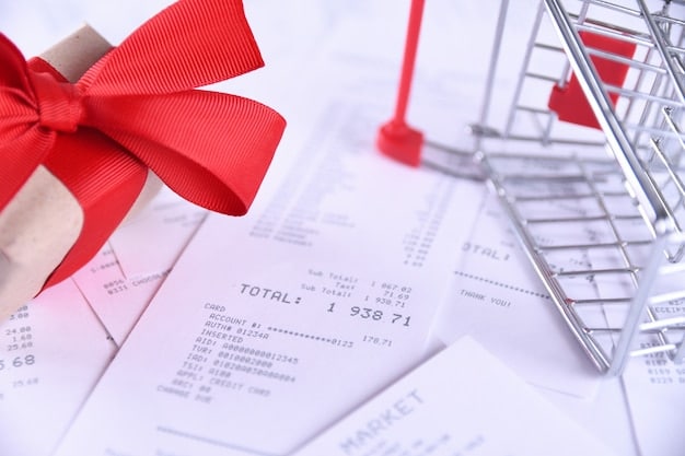 A receipt showing multiple discounts applied from both manufacturer coupons and store loyalty rewards, resulting in a significant total savings amount.