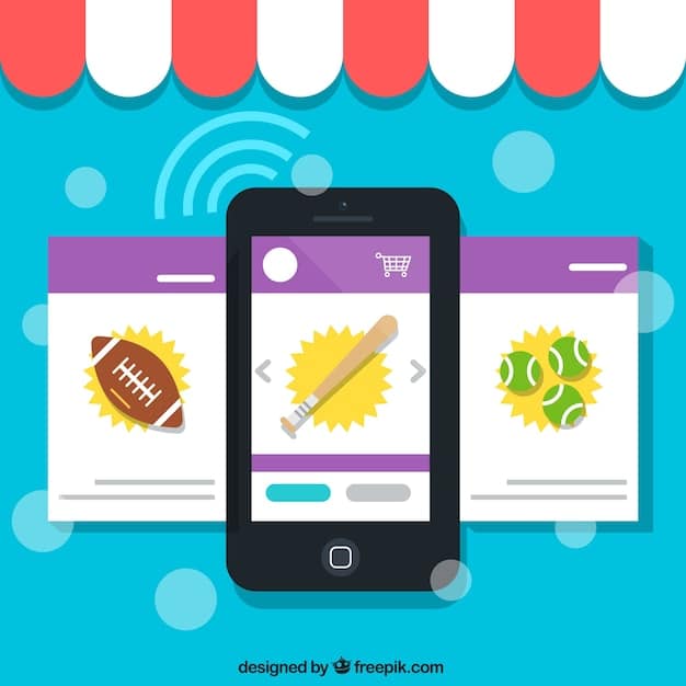A split-screen image showing two different grocery store apps. On one side, the app displays higher prices for common goods and on the other side the same goods are listed for less, creating a visual representation of price comparison savings.