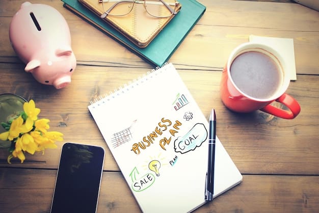 A close-up shot of a budget planner with handwritten notes, highlighting income, expenses, and savings goals. The image represents a structured approach to financial management.