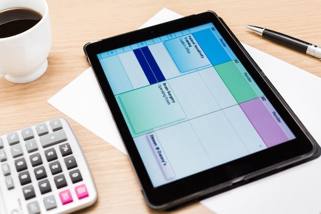 A split-screen image showing two different budgeting apps on a tablet, highlighting their user interfaces. One side emphasizes visual charts and graphs, while the other showcases a category-based budget breakdown. This demonstrates the variety of ways budgeting apps present information.