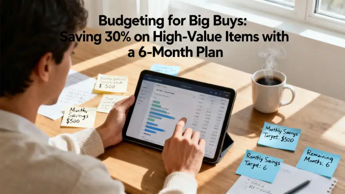 Detailed expense tracking for savings goals