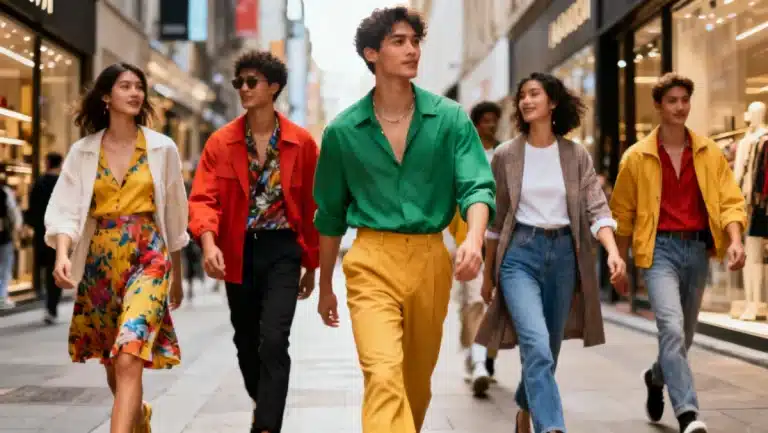 Expert Insights: How to Spot 6 High-Quality Bargains in Fast Fashion - stylish individuals shopping