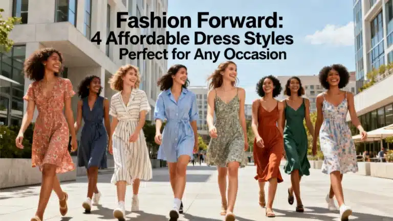 Fashion Forward: 4 Affordable Dress Styles Perfect for Any Occasion