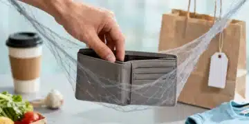 Hand caught in a spending trap, symbolizing avoiding common spending traps