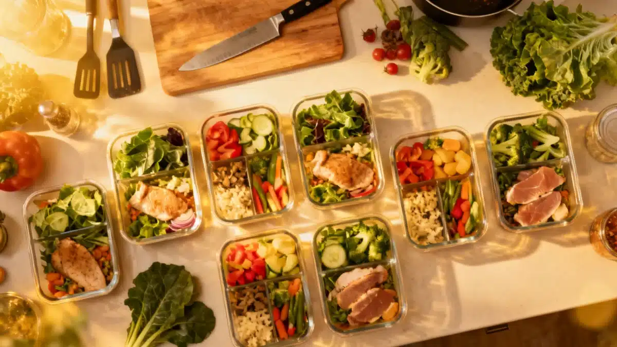 Meal prepping for weekly grocery savings and efficient spending