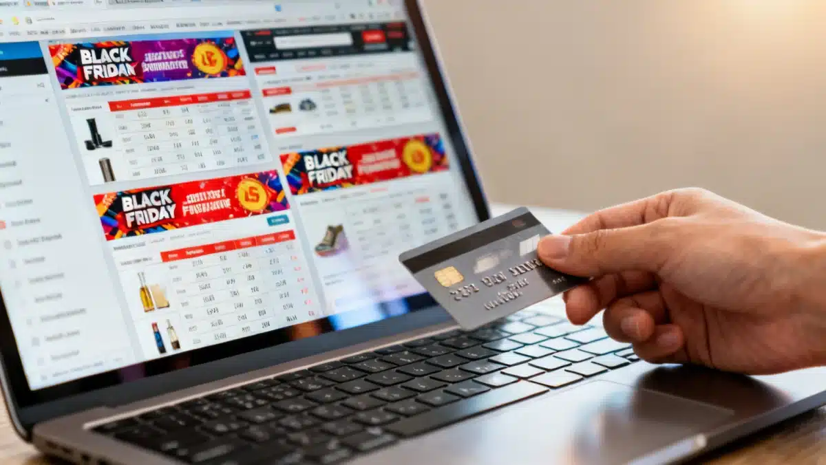 Black Friday Prep Guide: Online deal comparison on laptop