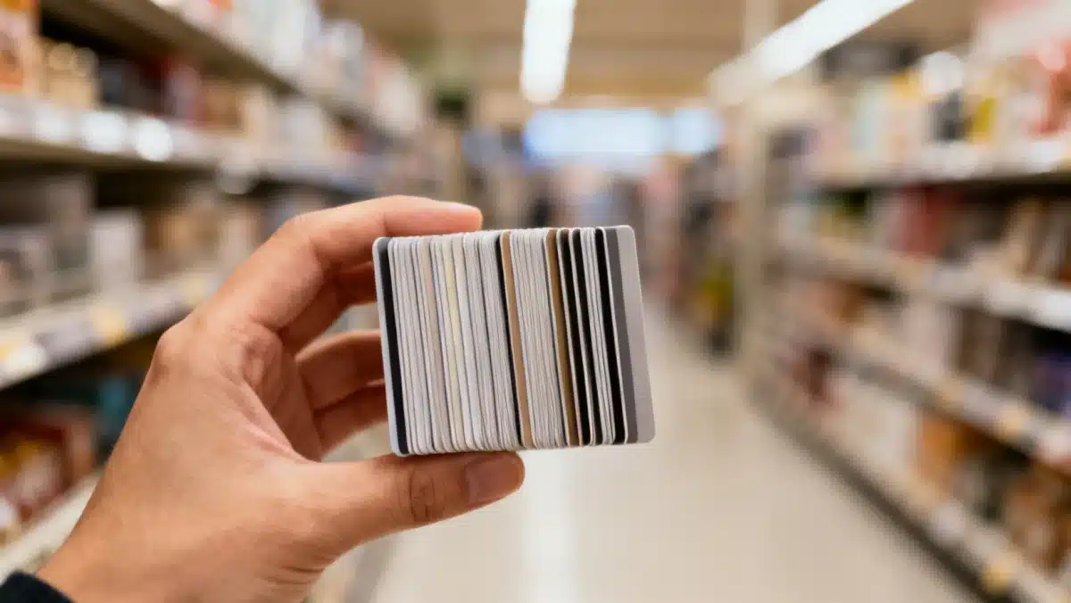 Organized gift cards for strategic purchases