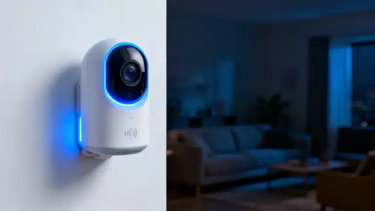 Practical Solutions for Home Security smart camera on wall