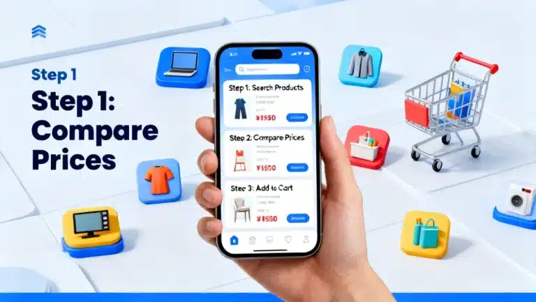 Smart Comparison Shopping 3-Step Method for best deals