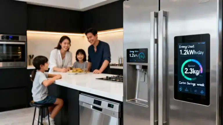 Smart kitchen appliances reducing energy costs by 15% annually